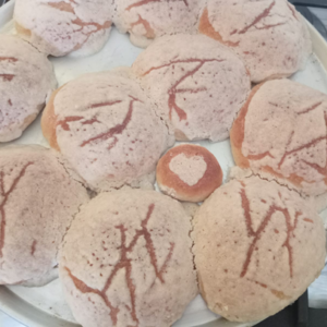 Conchas de coco (Pan de levadura)